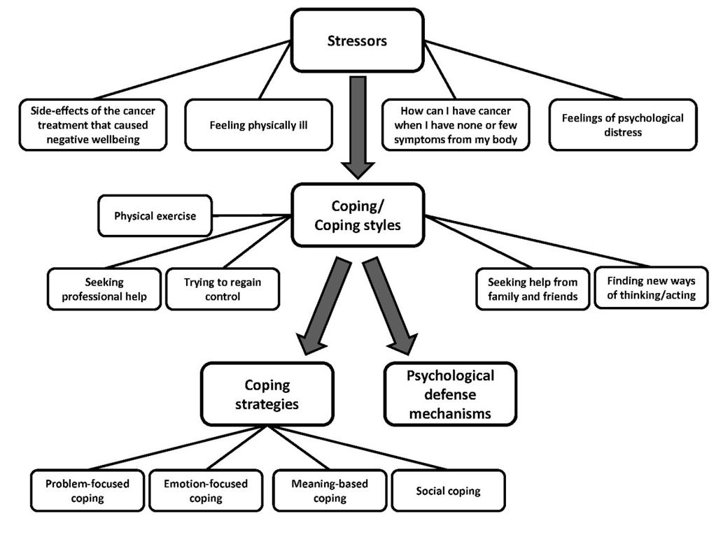 stressors coping and coping strategies among young adults with